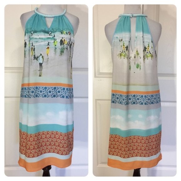 | Anthropologie | Dream Daily Inkjet Beach Dress - Picture 4 of 6